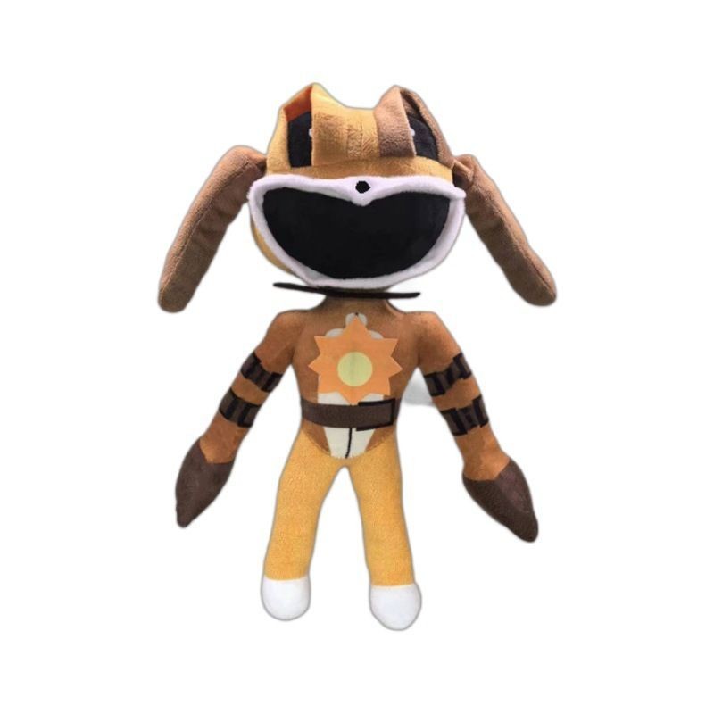 Mainan Plush Hewan Tersenyum Horor Anjing Mutan