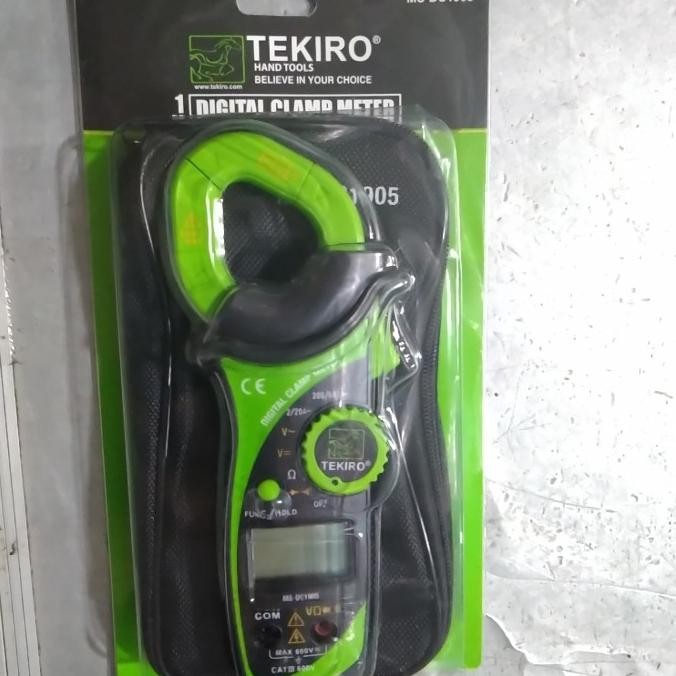 HOT PROMO TEKIRO digital CLAMP meter tang amper digital ORIGINAL