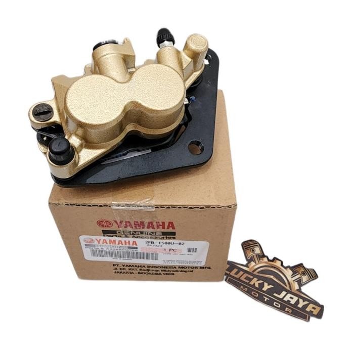 Palababi Caliper Kaliper Cakram R15 Depan Pnp Aerox Nmax New Gold Ori