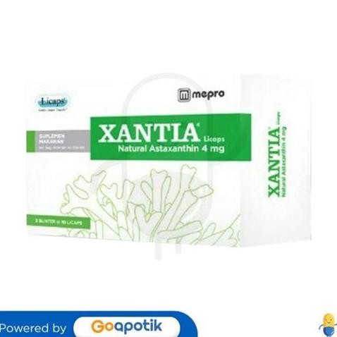 

XANTIA PER BOX ISI 30 KAPSUL