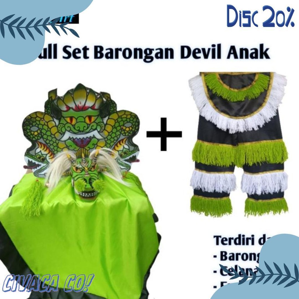 Barongan Devil Full Set