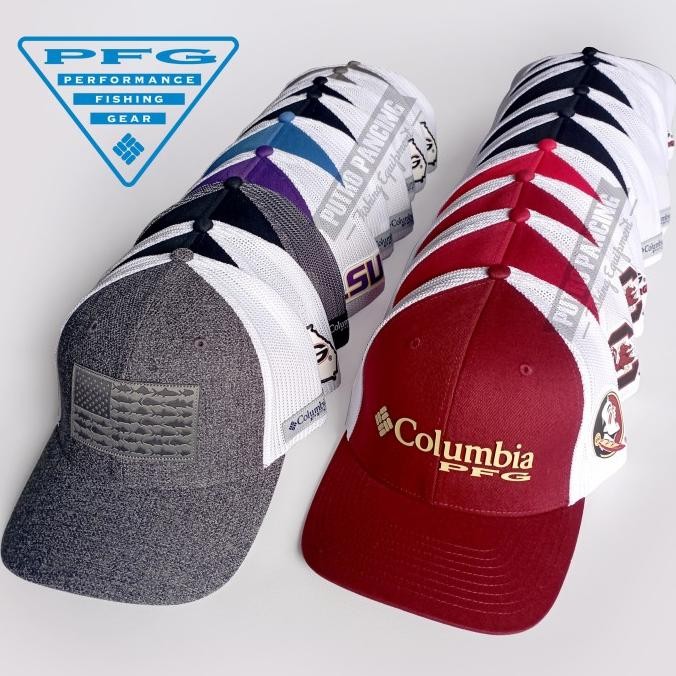 Topi Trucker Hat Columbia PFG Original koko