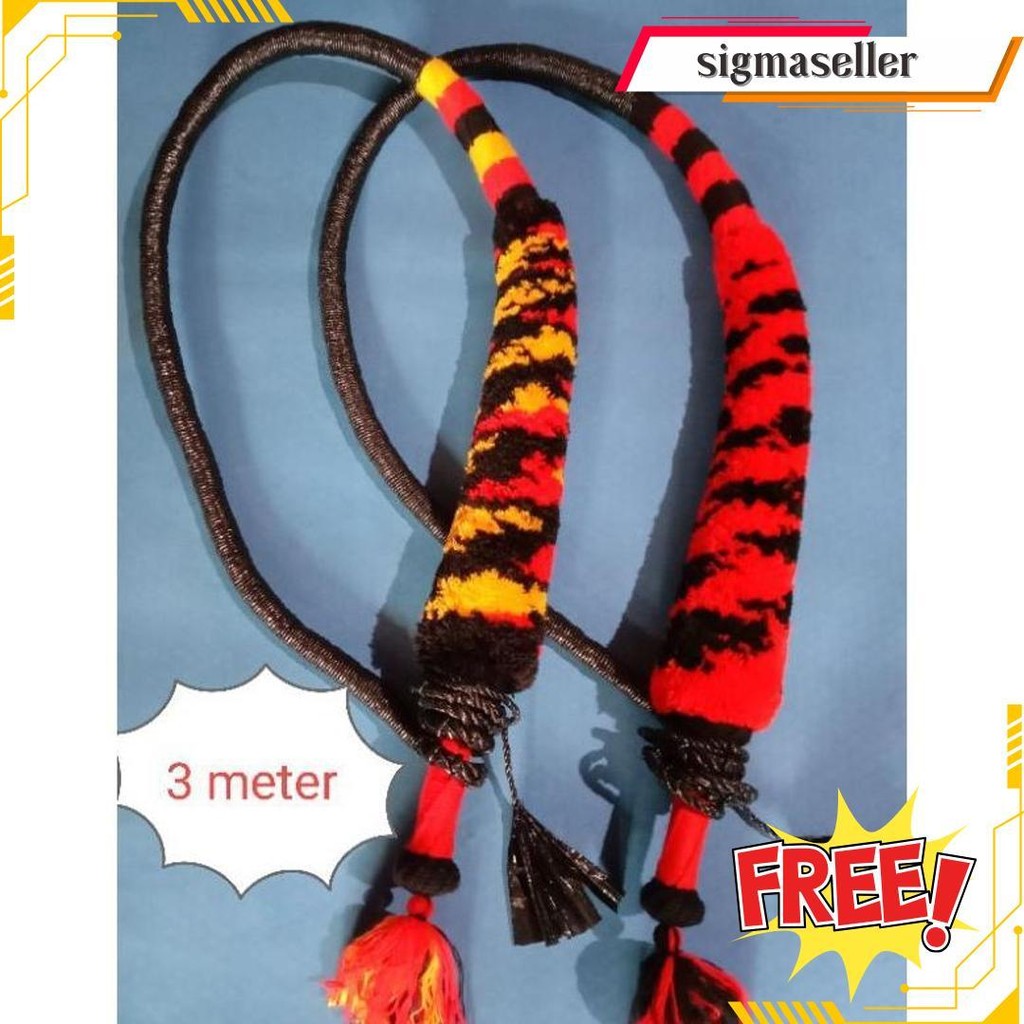 Cambuk Pecut Bopo Gom,Byok Panjang / Pecut Jaranan Panjang / Pecut Bopo Gombyok Cod