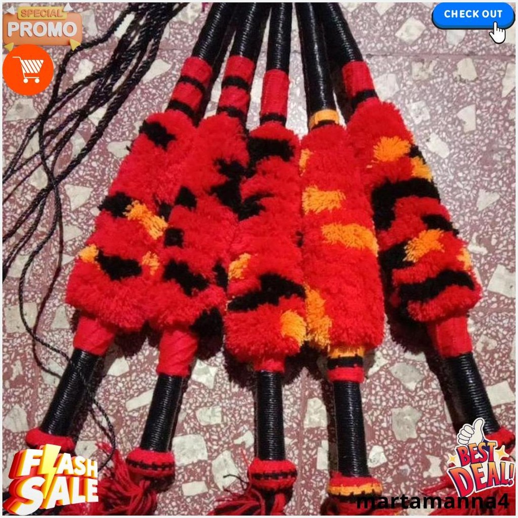 Cambuk Pecut Bopo Gom,Byok Panjang / Pecut Jaranan Panjang / Pecut Bopo Gombyok Gratis Ongkir