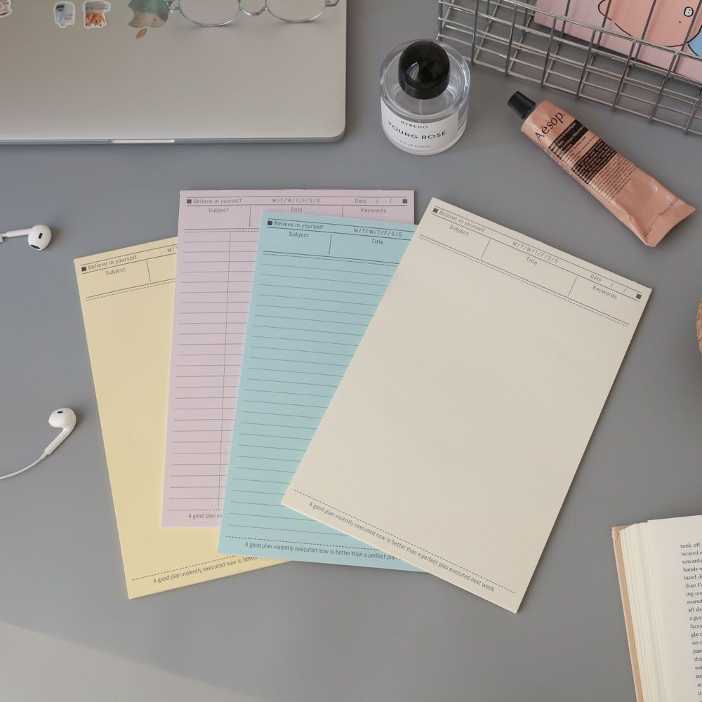 

Warna B5Bantalan Tulis Sederhana Notebook Tearable Siswa Penting untuk Ujian Masuk Pascasarjana
