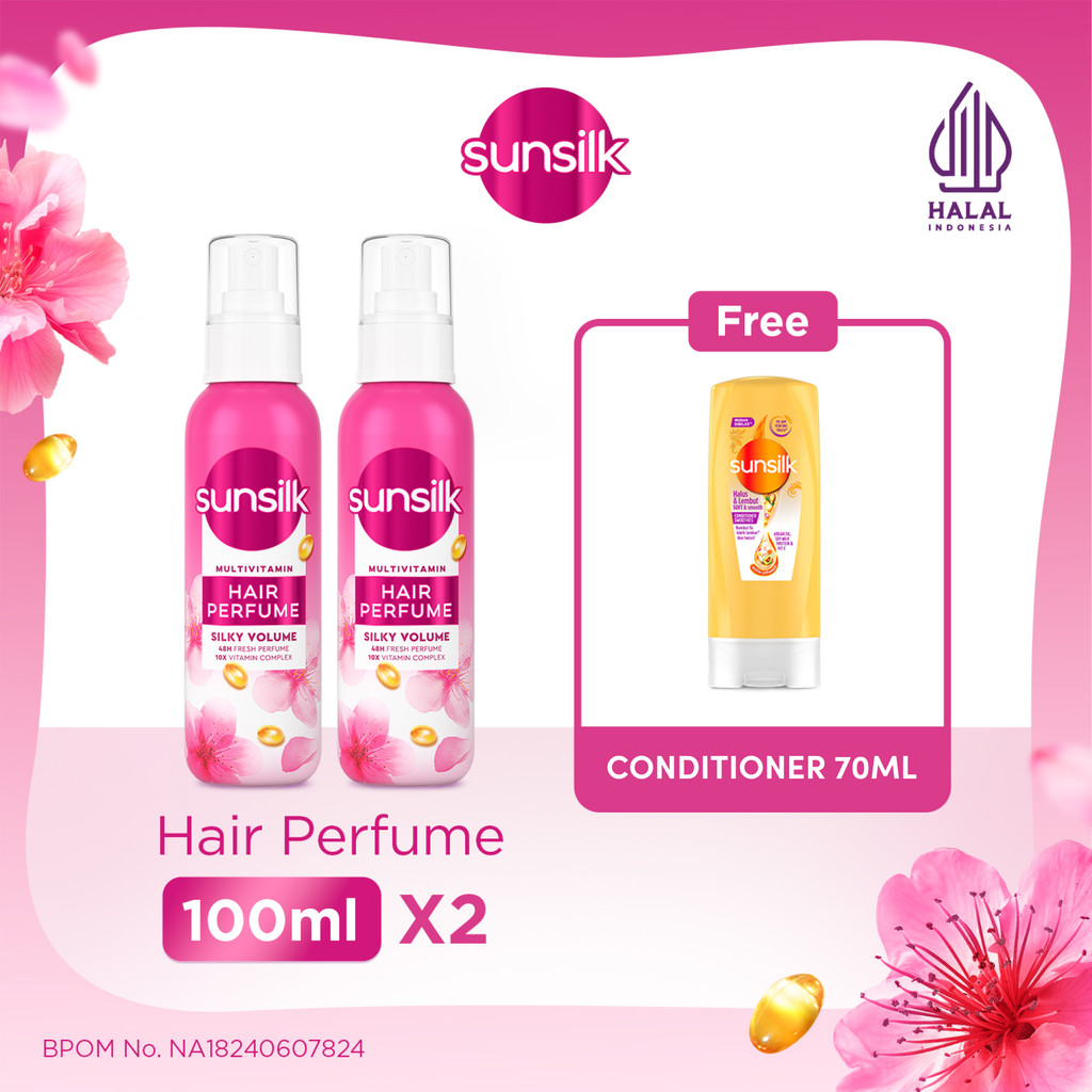 Buy 2 Sunsilk Multivitamin Silky Volume 100ml Free Sunsilk Conditioner Soft & Smooth 70ml