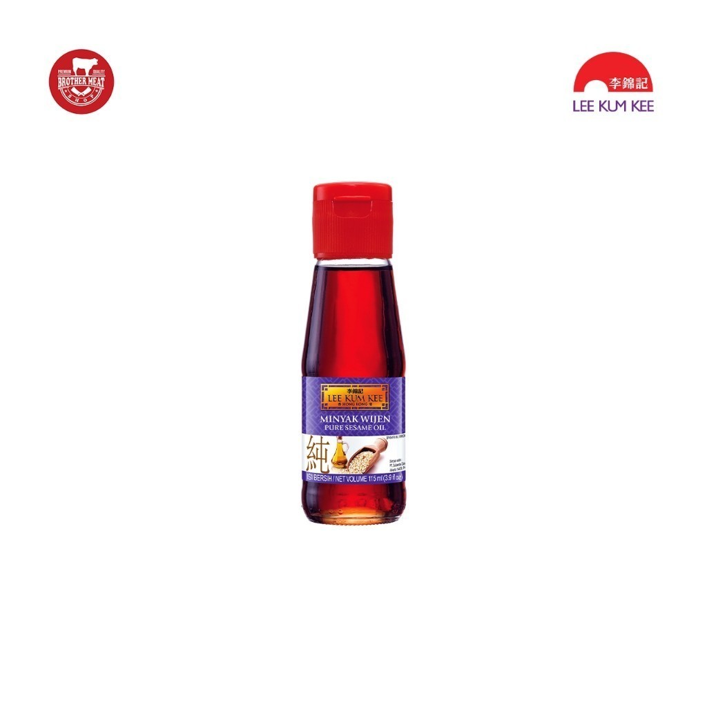 

Lee Kum Kee Pure Sesame Oil 115ml, Minyak Wijen - Brothermeatshop