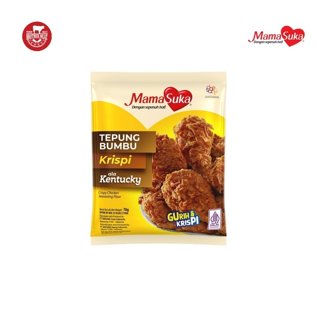

MamaSuka Tepung Bumbu Krispi Kentucky - Brothermeatshop