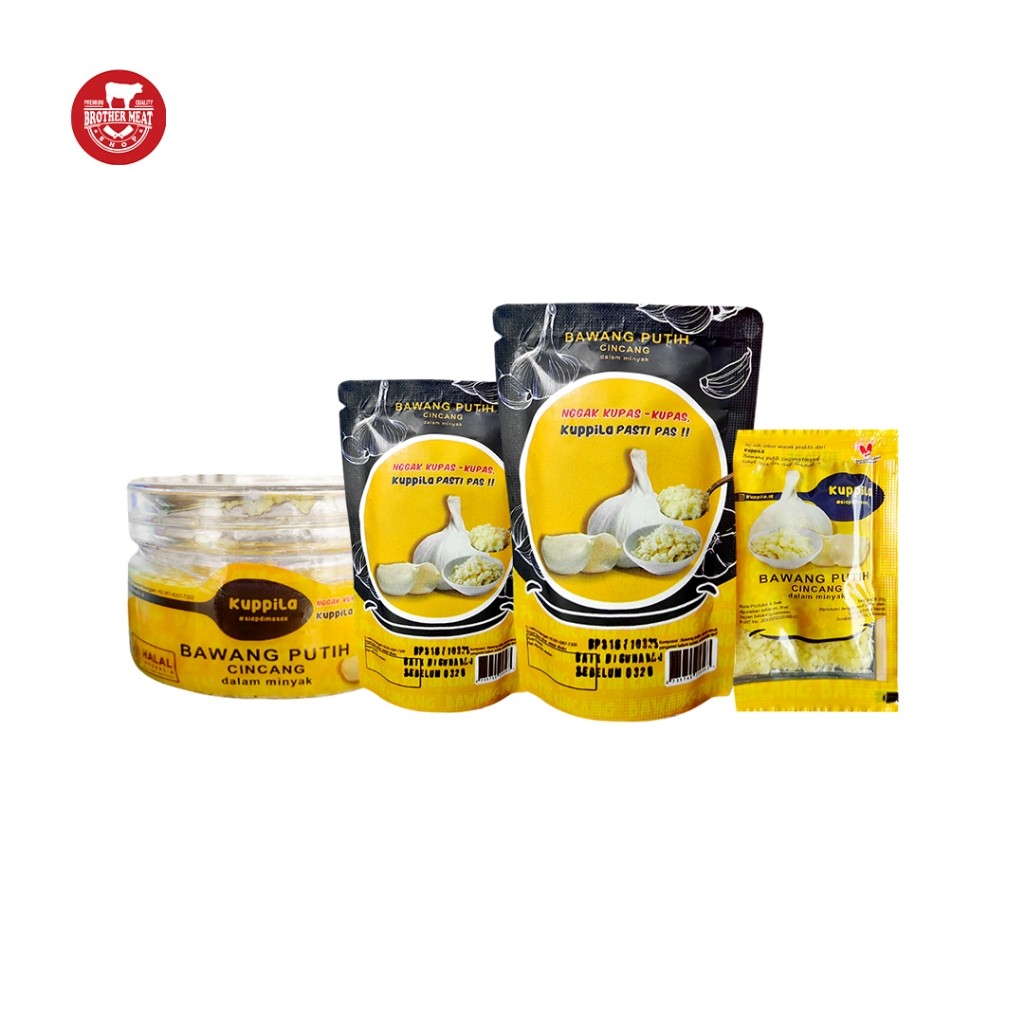 

Kuppila Bawang Putih Cincang dalam Minyak - Brothermeatshop