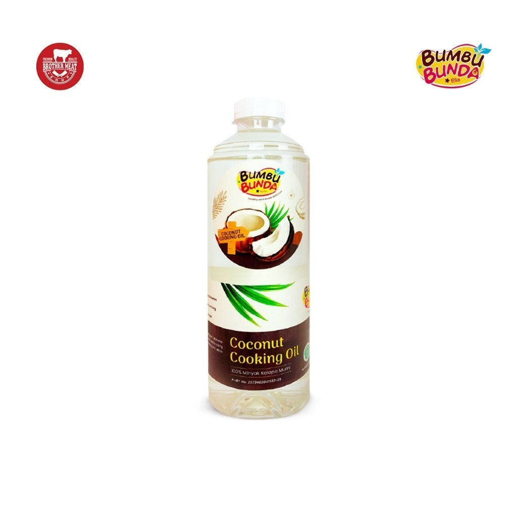 

Bumbu Bunda Elia Coconut Cooking Oil 500ml, Minyak Kelapa MPASI Halal