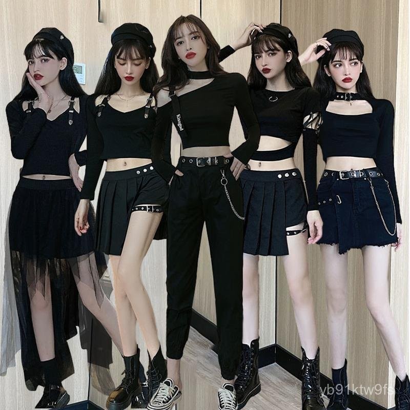Modern Jazz Dance Costume for Women Korean Style Celebrity Performance Outfit Girl Group Sexy Costum