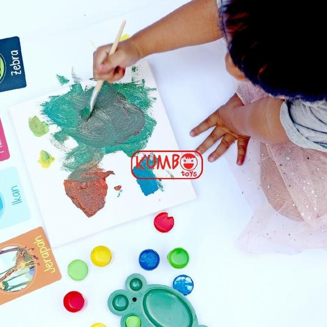 DISKON Canvas Painting Set / Set Kanvas Lukis Anak