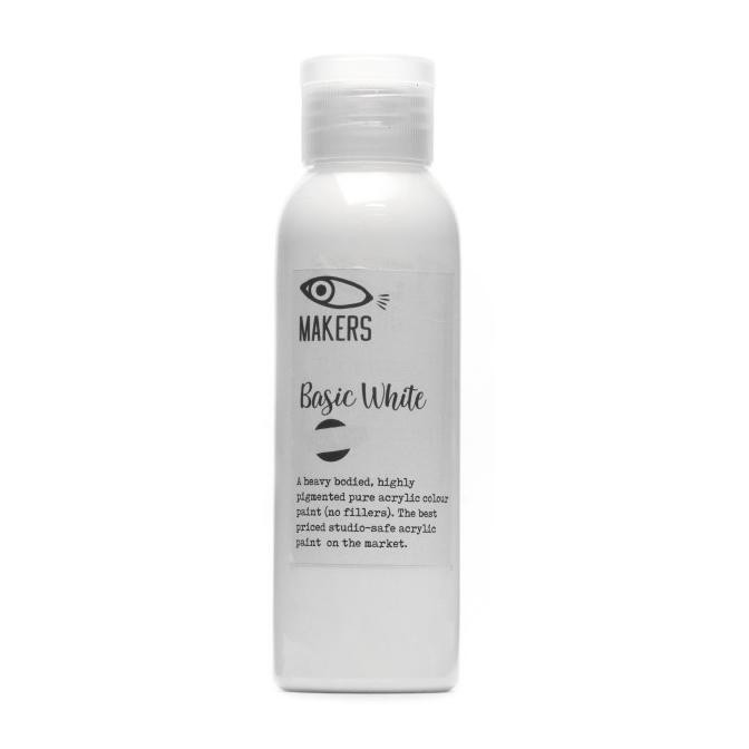 

Sale Basic White Acrylic Paint 100Ml By Makers
