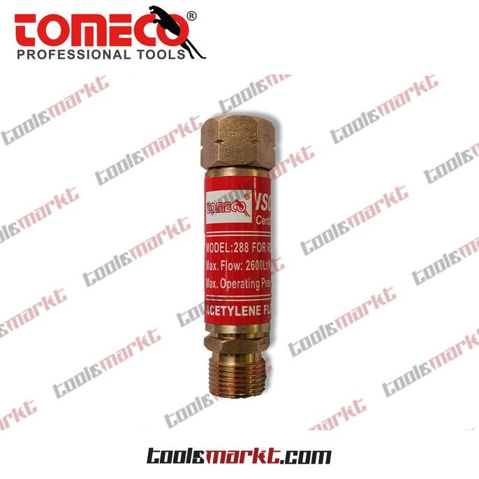 Tomeco 288L Flashback Arrestor Regulator Acetylene