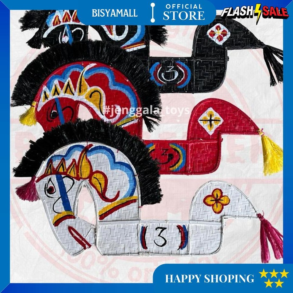 [ Cod ] Kuda Lumping / Jaranan / Kuda Kepang Besar / Kuda Lumping Anak / Kuda Bambu