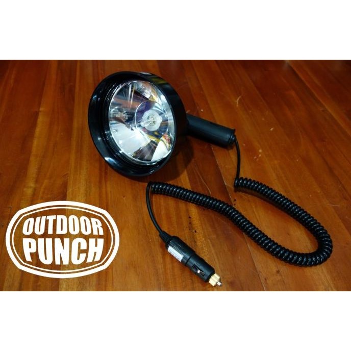 Pekan Promo Handheld Spotlight Berburu Bohlam Halogen 100 Watt, Jarak Tempuh 800M