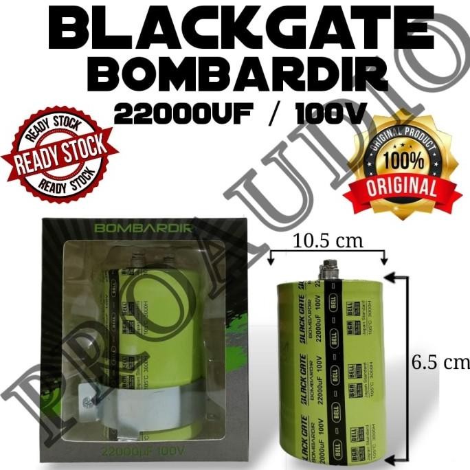 NEW elco kapasitor bombardir 22000uf 100v bell original
