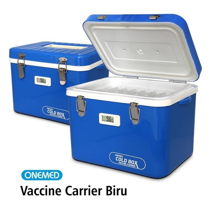 TERBARU - Vaccine Carrier Box Biru OneMed