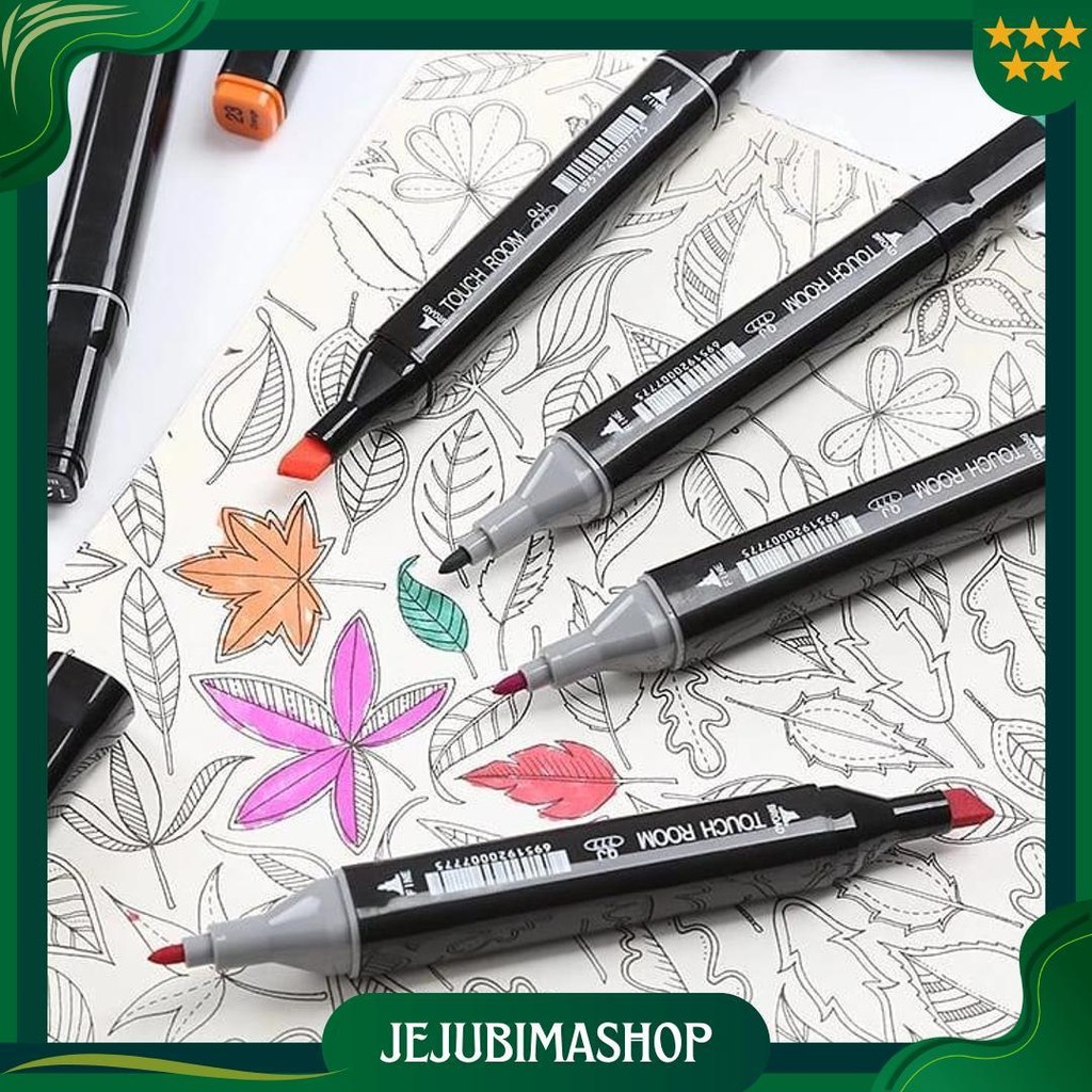 

Jhonweis Stabilo Spidol Warna Sketsa Umum Dua Sisi Kepala Tulis Luas Dan Halus Double Headed General Touch Marker Pen Animation Set Markers Dual Side Fine Art Brush Twin Market Set 24Pcs, 48Pcs, 80Pcs All In One Multi Color Pena Pensil Best Seller