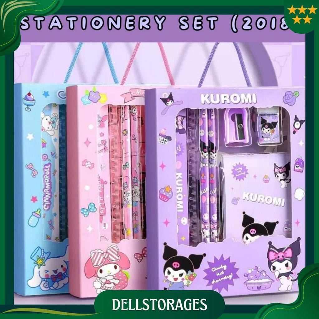 

Alat Tulis Anak Set Stationery Untuk Hadiah Anak Sekolah Motif Kartun/ Alat Tulis Set Karakter Kado Notes Pensil Rautan Penggaris Penghapus Sale