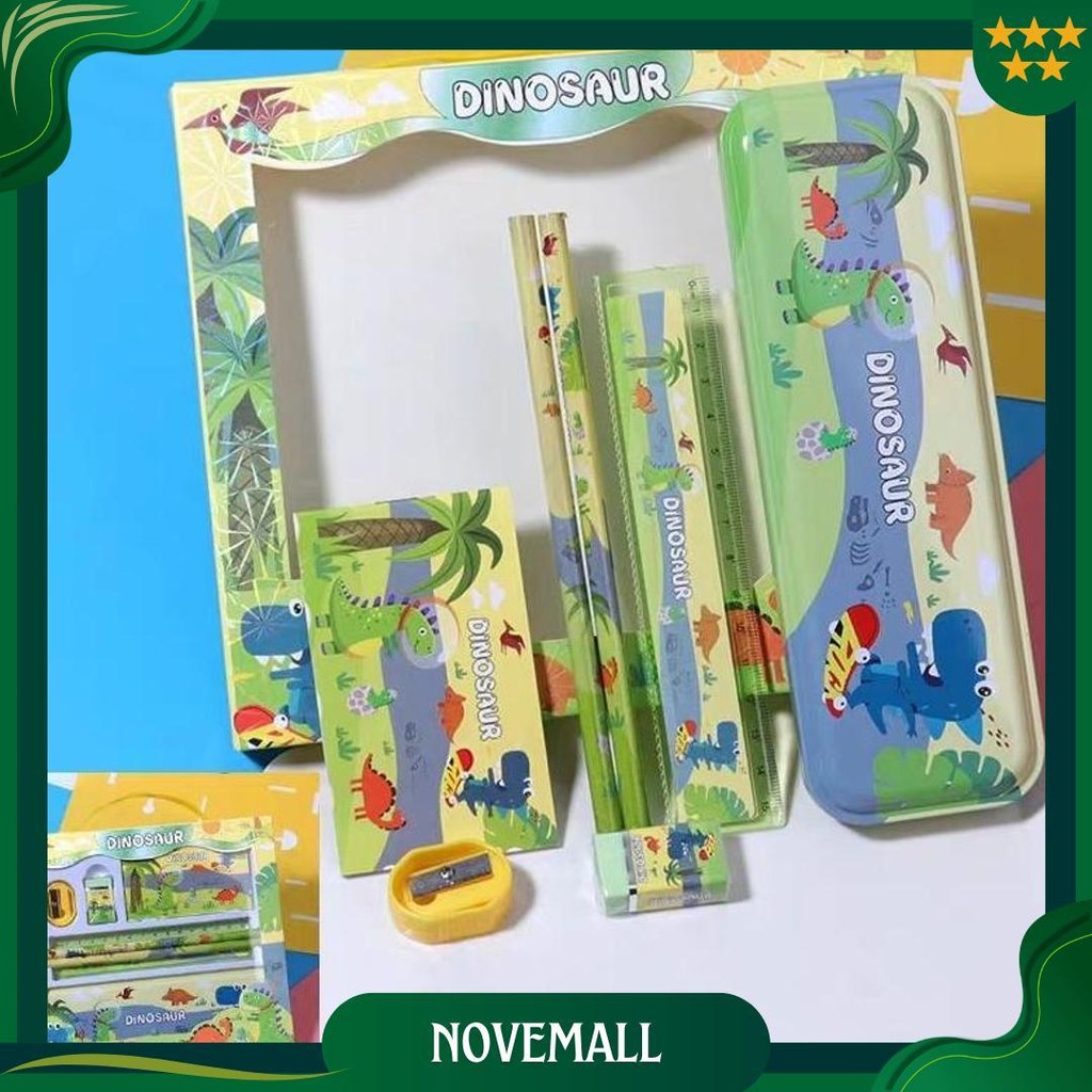 

Voova Stationary Set Kotak Pensil Anak Set Stationery Alat Tulis Kotak Pensil Karakter Gratis Ongkir