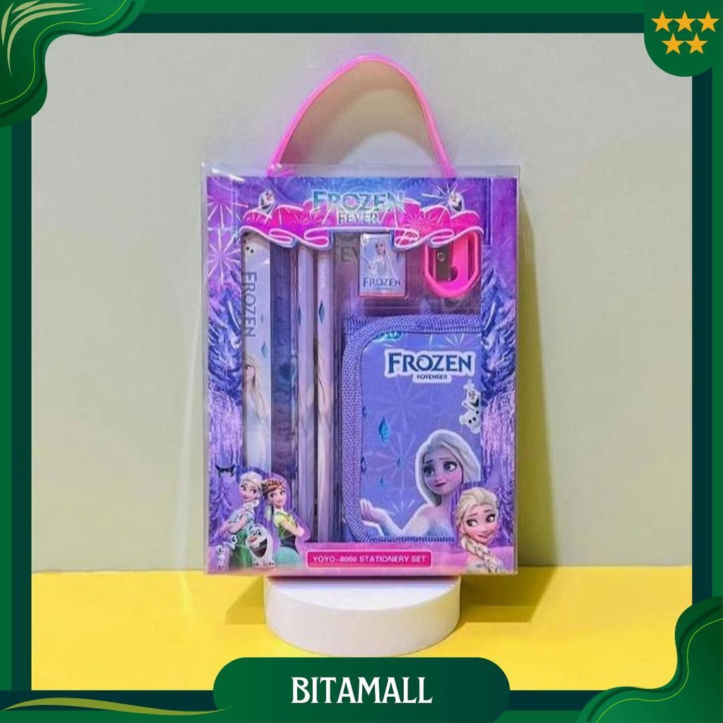 

2011 Stationary Set Kotak Pensil Anak Set Stationery Alat Tulis Kotak Pensil Karakter Promo 4.4