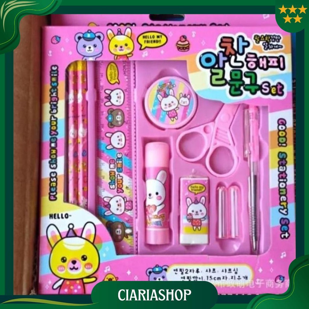 

Paket Lengkap Alat Tulis Anak Paud & Tk - Alat Tulis Set 8In1 - Atk Anak Ori