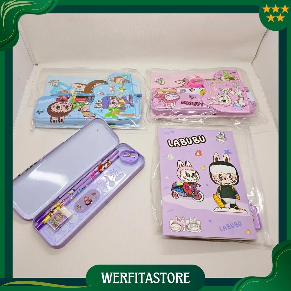 

Paket Alat Tulis 6In1 Lengkap Stationery Set Kotak Pensil Labubu Sanrio Kuromi Melody - Gg0523 Best Seller