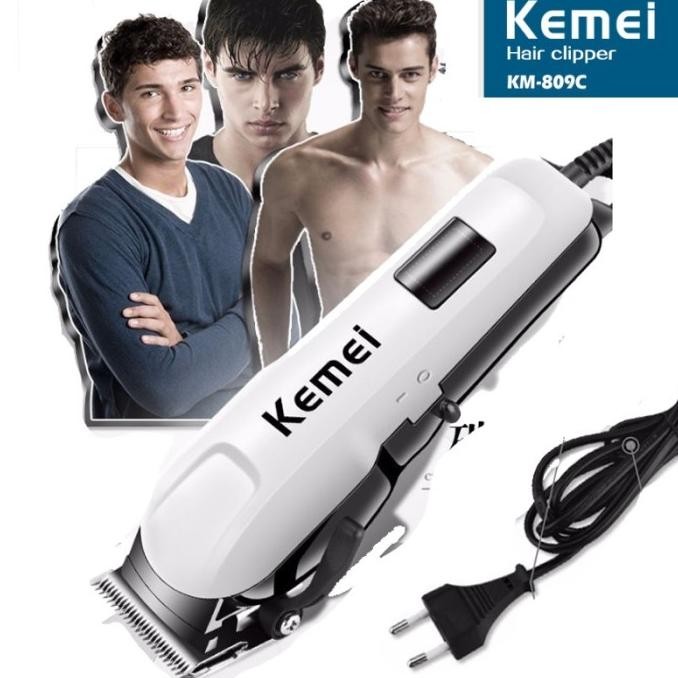 Mesin Cukur Rambut Kemei Km 809 Alat Cukur Rambut Clipper Kabel Original Dan Terpercaya