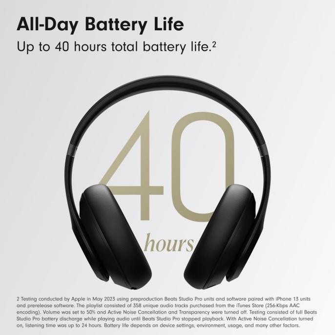 BEATS STUDIO PRO Headphone Wireless Bluetooth  Noise Cancelling