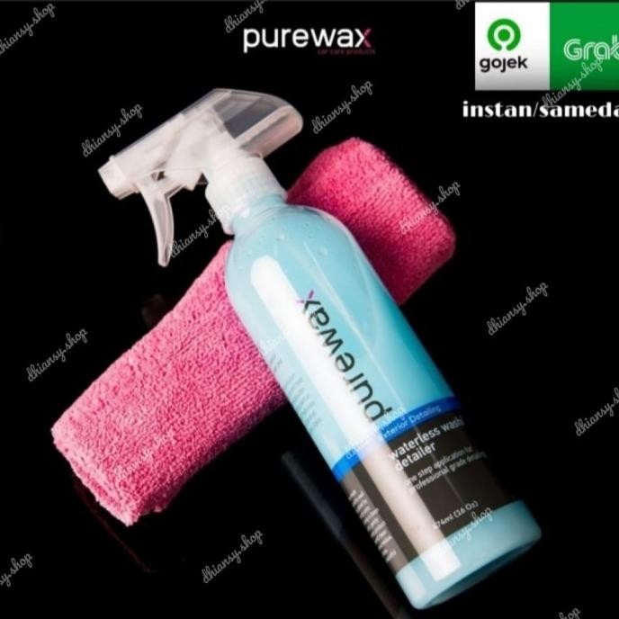 Promo PAKET PUREWAX/ WASH AND WAX/ CEGAH JAMUR/ PENGHILANG KARAT/ COATING COD