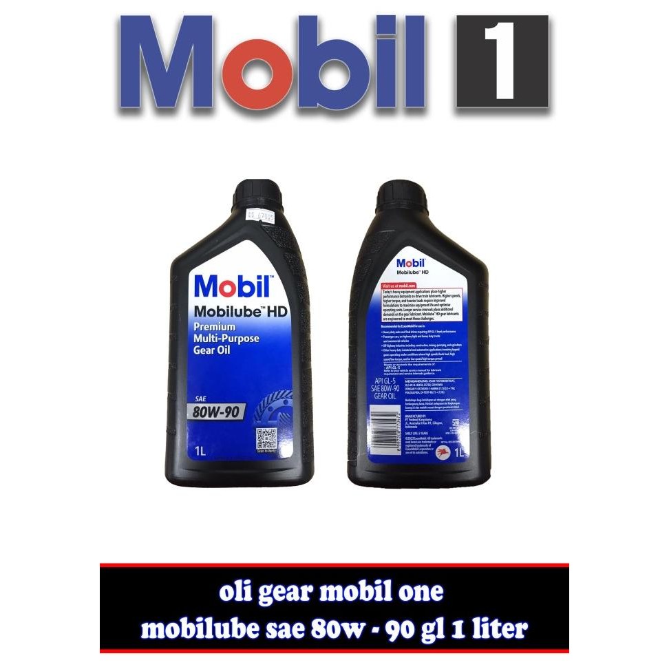 Promo oli gear mobil one mobilube sae 80w90 80w-90 gl -67805- COD
