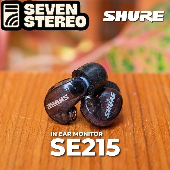 Shure SE215 In Ear Monitor Black