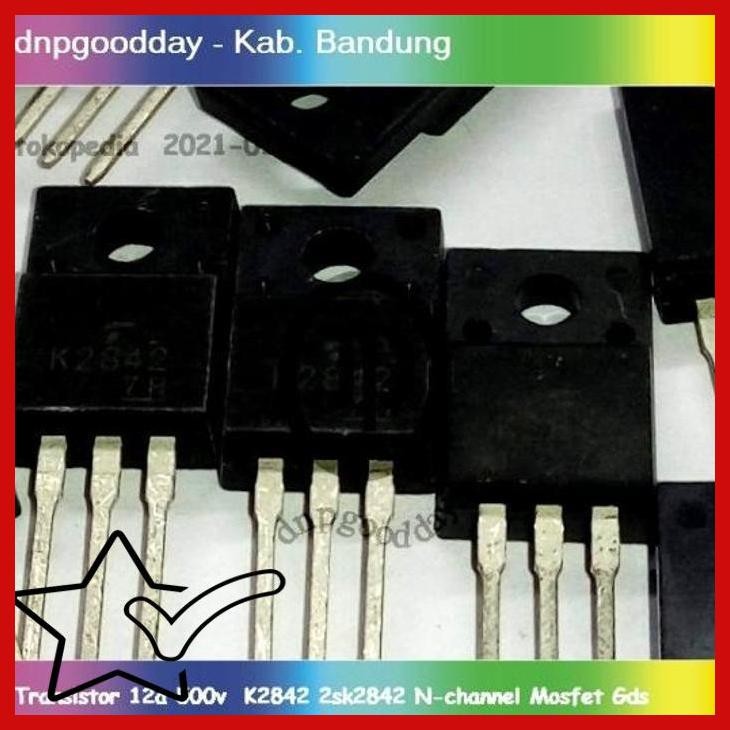 [DNP] TRASISTOR 12A 500V K2842 2SK2842 N-CHANNEL MOSFET GDS