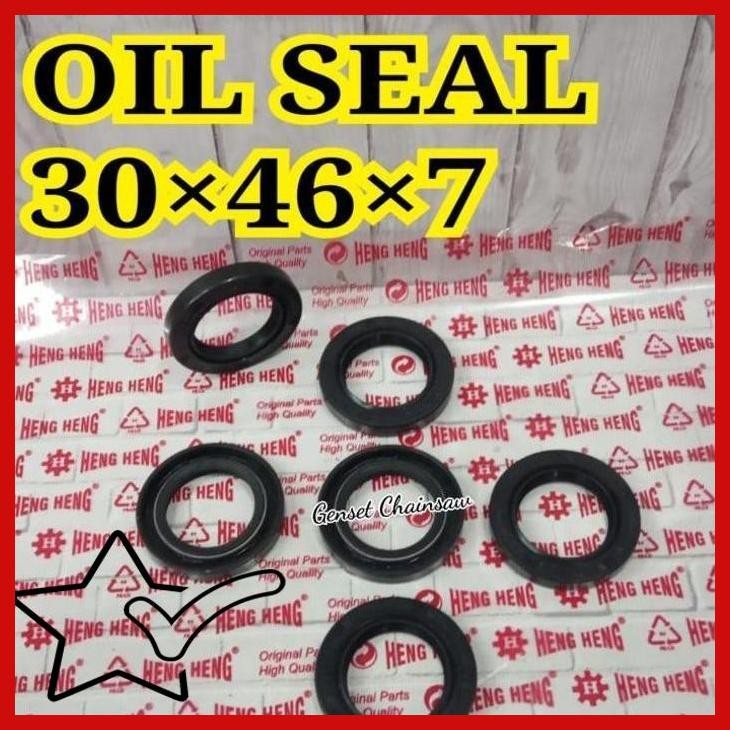 [TSP] OIL SEAL SIL 30X46X7 / 30 X 46 X 7 / 30-46-7 / 30*46*7 KARET
