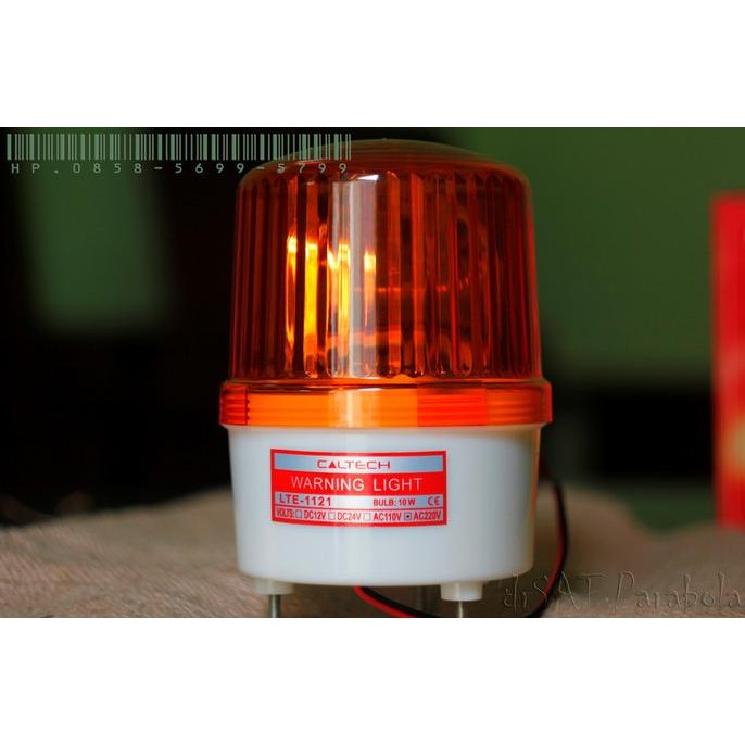 Lampu Rotari - Warning Light Rotary Lamp LTE-1121 AC-220V / DC 12V
