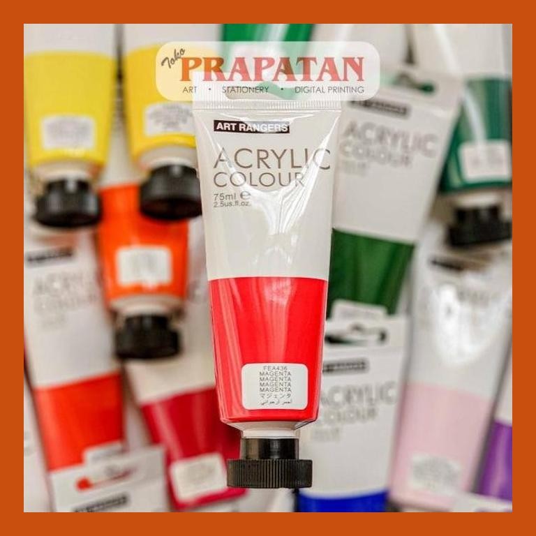 

[ PERALATAN LUKIS / GAMBAR ] CAT AKRILIK ART RANGERS 75ML PASTEL| ART RANGERS ACRYLIC COD