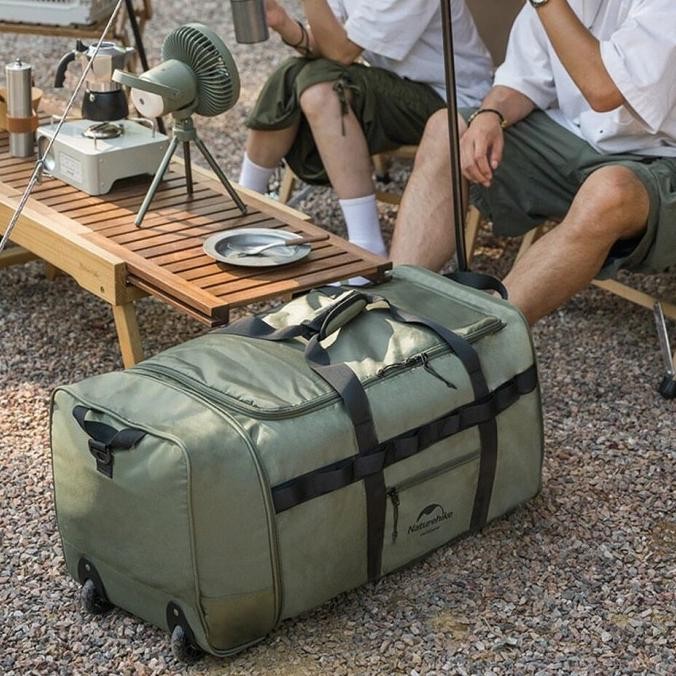 FOLDING STORAGE BOX NATUREHIKE NH21LX003 FOLDABLE TUG WHEEL BAG DUFFLE