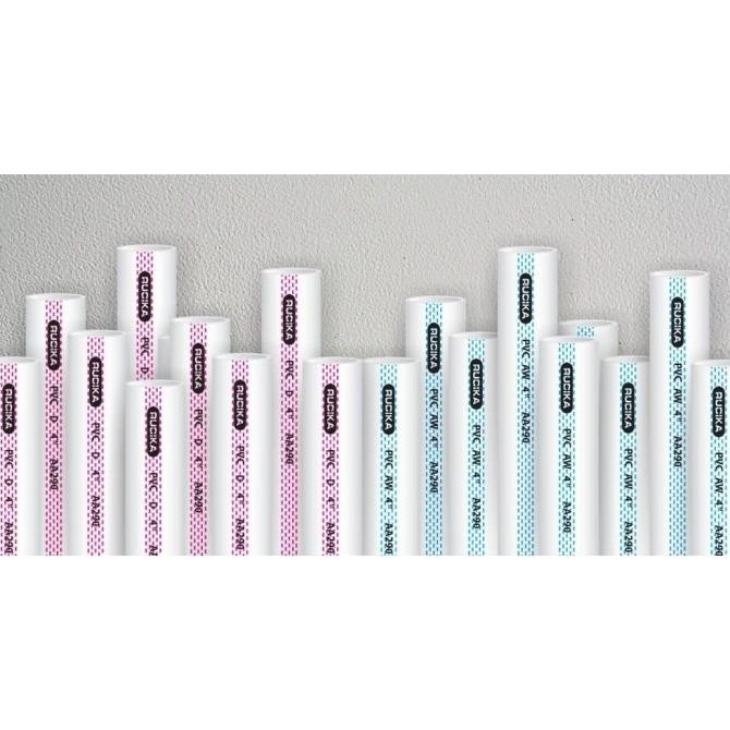 Pipa Rucika Putih Aw 4 In / Pipa Pvc Pralon Rucika 4' Aw 4 Meter Original Dan Terpercaya