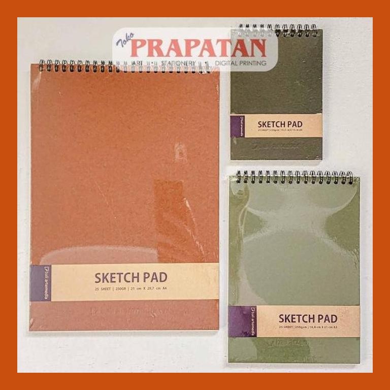 

[ PERALATAN LUKIS / GAMBAR ] BALIARTEMEDIA SKETCH PAD BINDER SKETCHBOOK | BUKU GAMBAR SIAP KIRIM