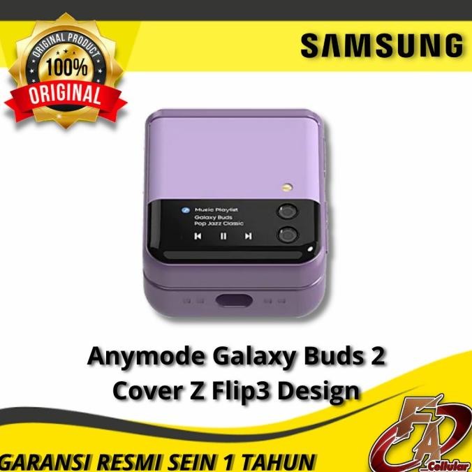 TERBARU - Anymode Galaxy Buds 2 | Buds Pro | Buds Live Cover Z Flip3 Design