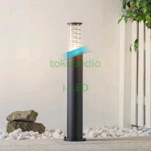 TERMURAH - Lampu Taman LED Minimalis Tiang 80cm / Pilar / Pagar E27 Bulat Outdoor