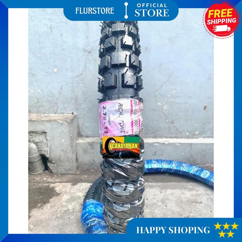 Ban Motor Cross 275-17 Rich Stone Ban Motor Ring 17 Tube Type/Bukan Tubless Ban 275-17 Ring 17 Ban M