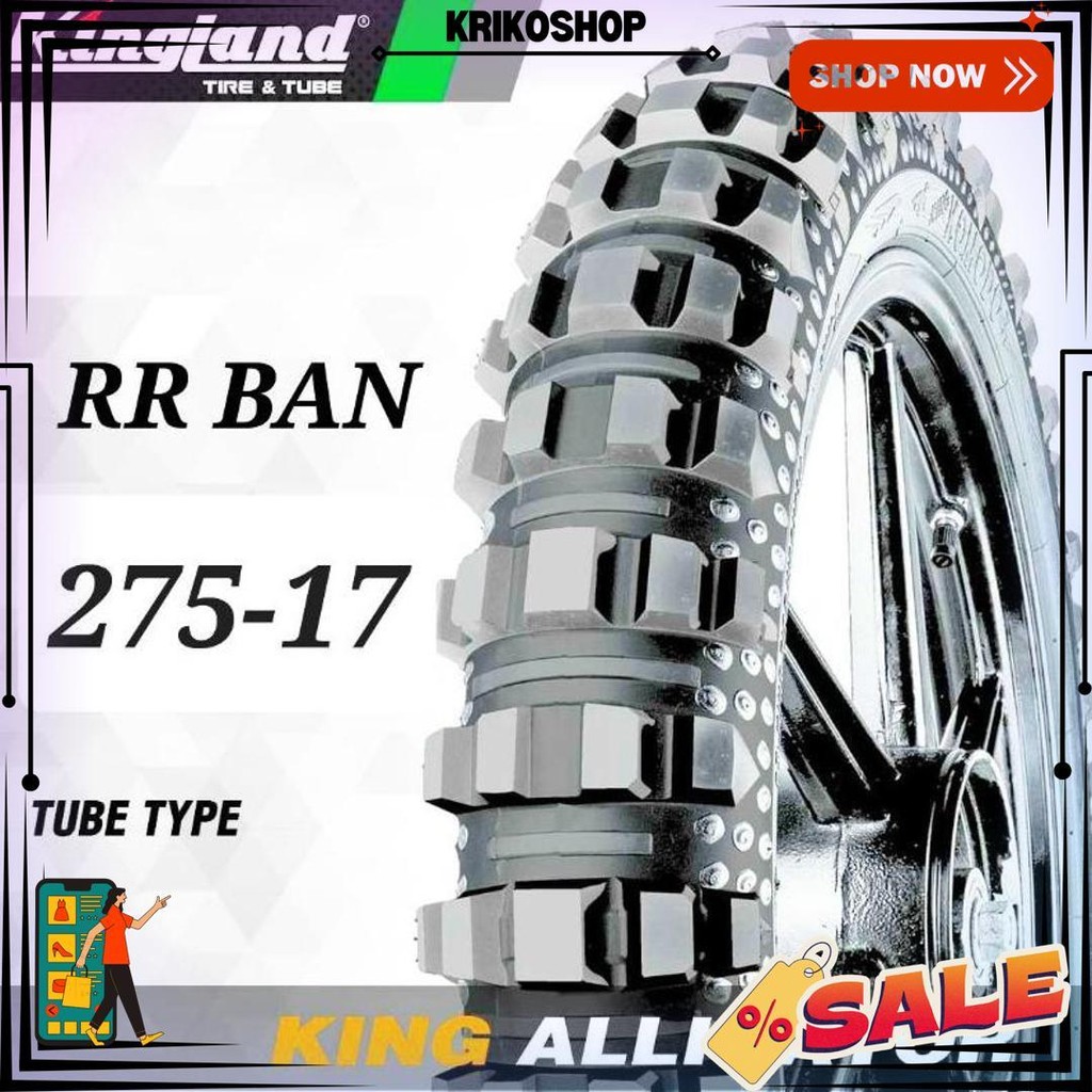 Ban Montor Kingland King Aligator 275-17 Ban Cross Ban Cangkul Ban Rimba Ban Honda Supra Revo Vega J