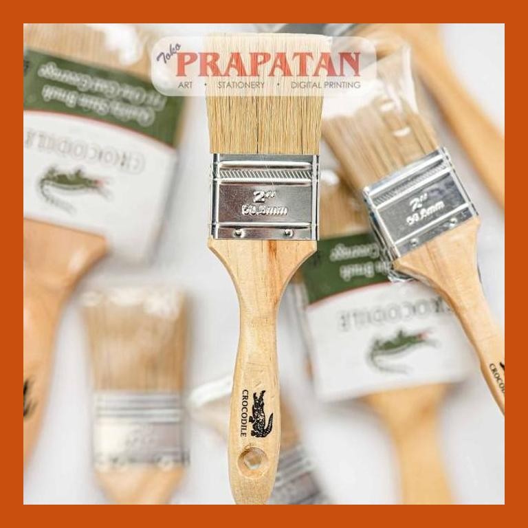 

[ PERALATAN LUKIS / GAMBAR ] KUAS LUKIS CROCODILE / CROCODILE STAIN BRUSH 1600V GOOD QUALITY