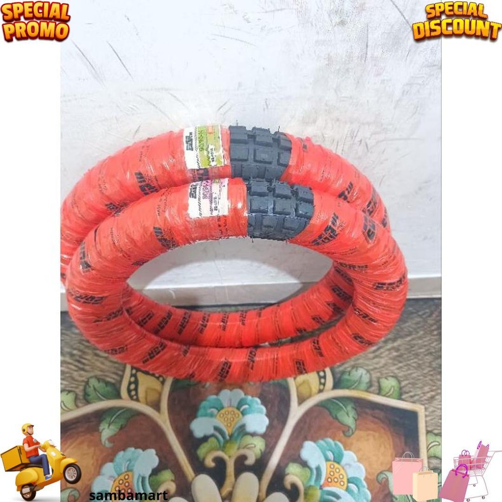 Ban Luar Metic Trail Ukuran 80/90 Ring 14 Dan 90/90 Ring 14 Termurah
