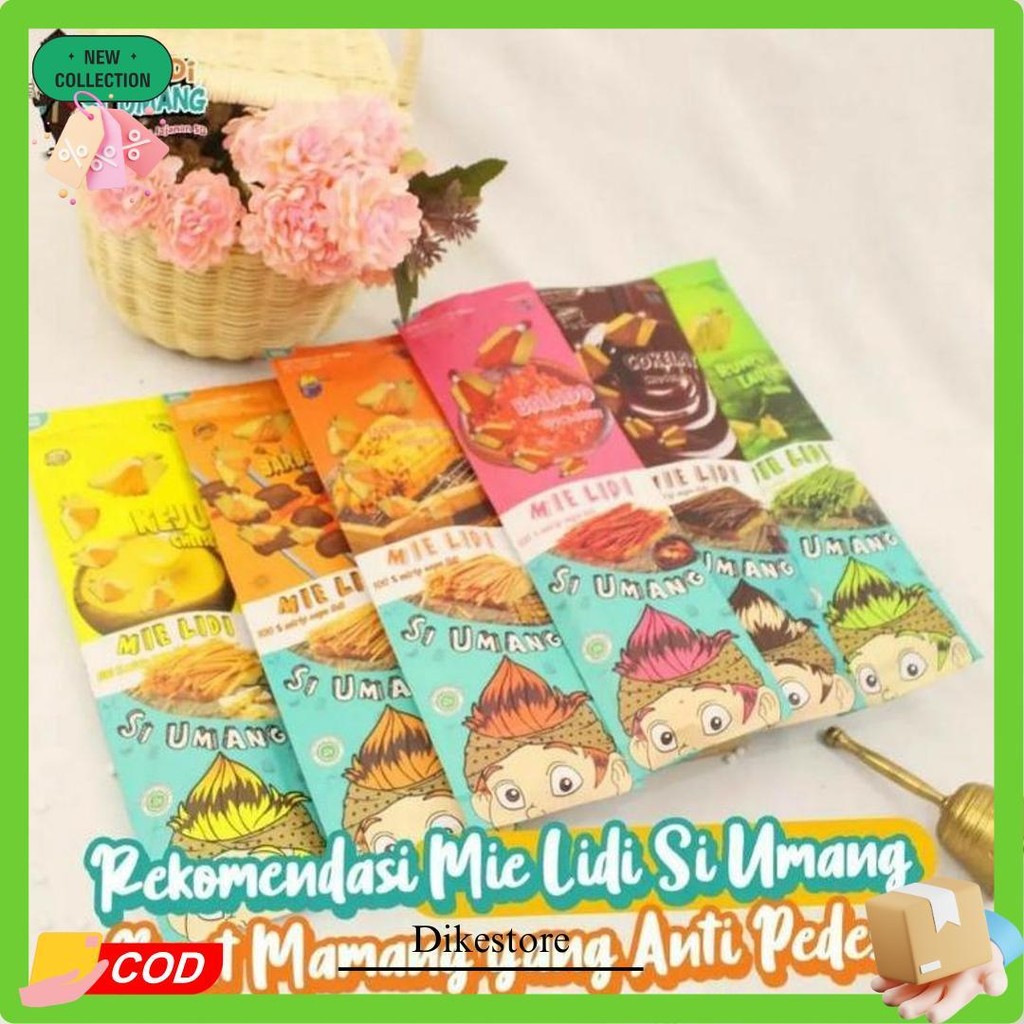

Mie Lidi Si Umang 130 Gram / 30 Cm Siap Kirim