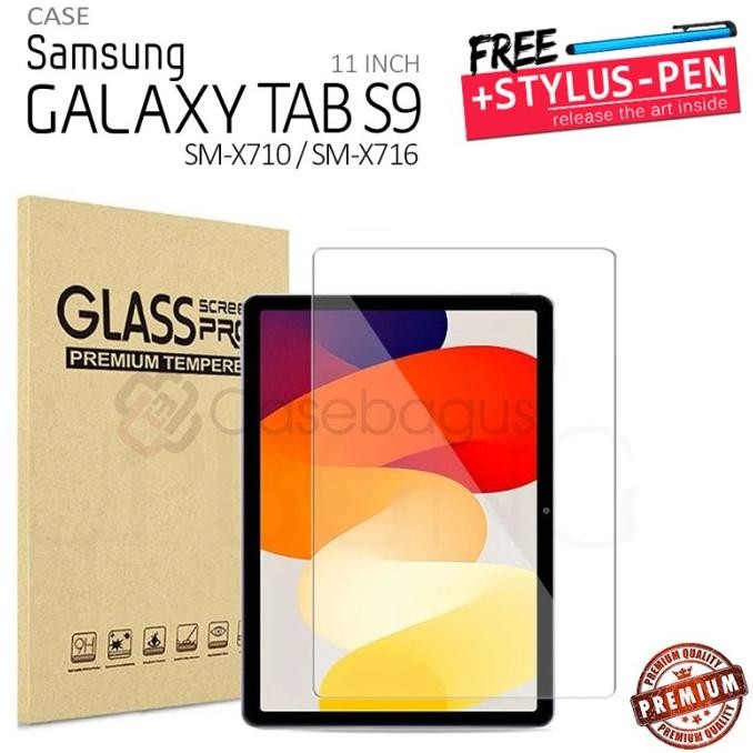 PROMO Samsung Galaxy Tab S9 X716 5G - Premium Sapphire Tempered Glass