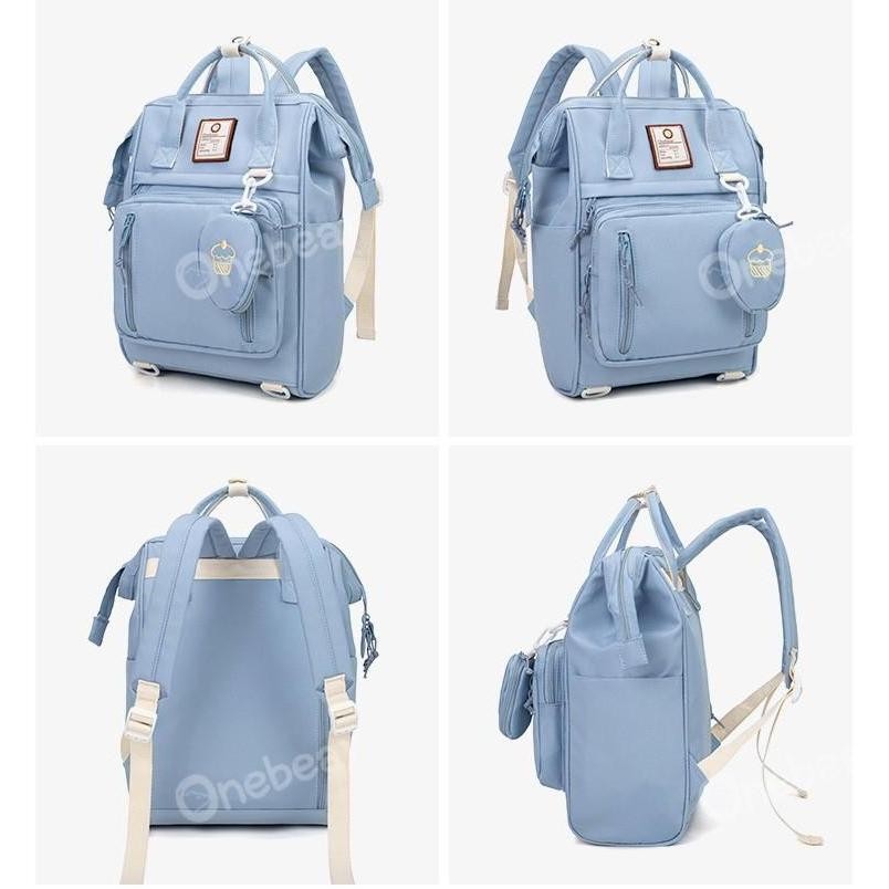 TERMURAH Onebear backpack korea sma wanita tas sekolah ransel Fashion waterproof laptop backpack Jep