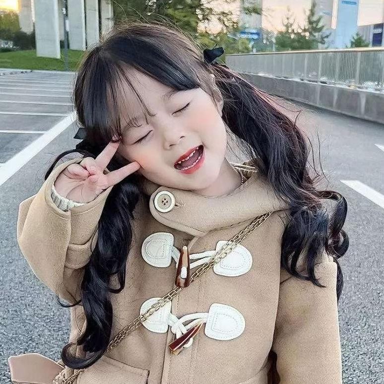 Terbaik Set Isi 2 Wig Ponytail Anak Premium, Hair Clip Wig Extension Korean Style